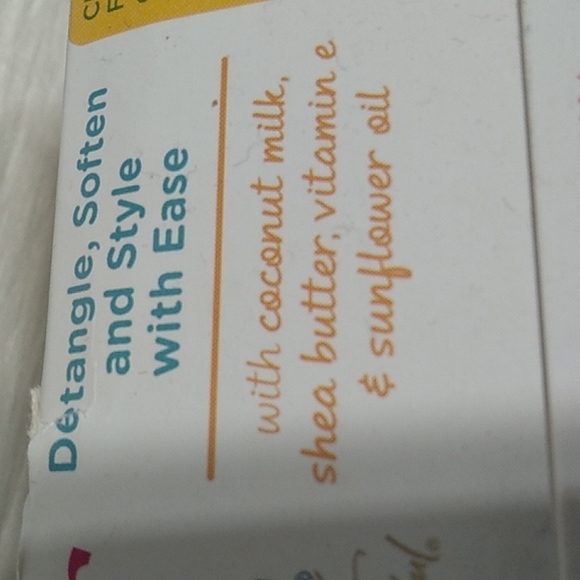 NWT Just For Me Kids Texture Softener No Lye System Detangle & Style With Ease - Picture 3 of 13